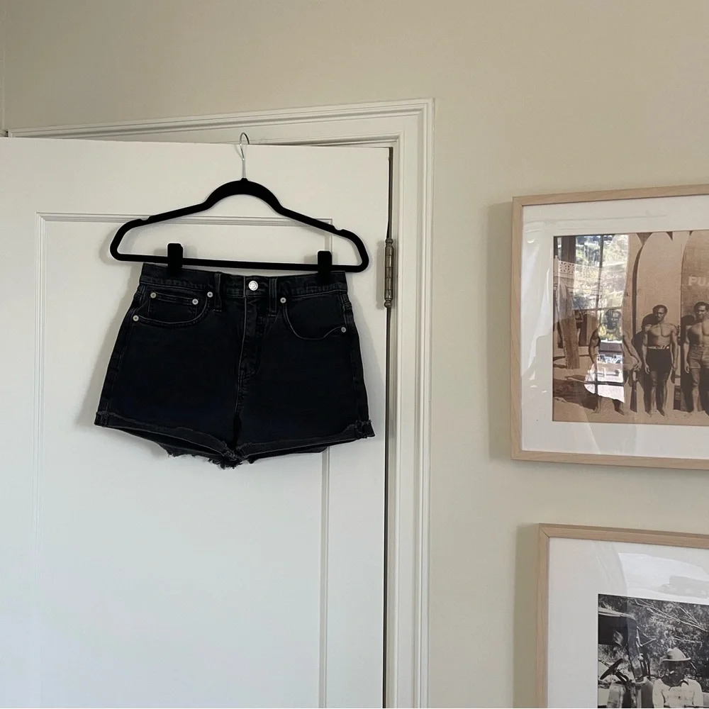 Madewell High Rise Denim Shorts - Picture 8 of 12